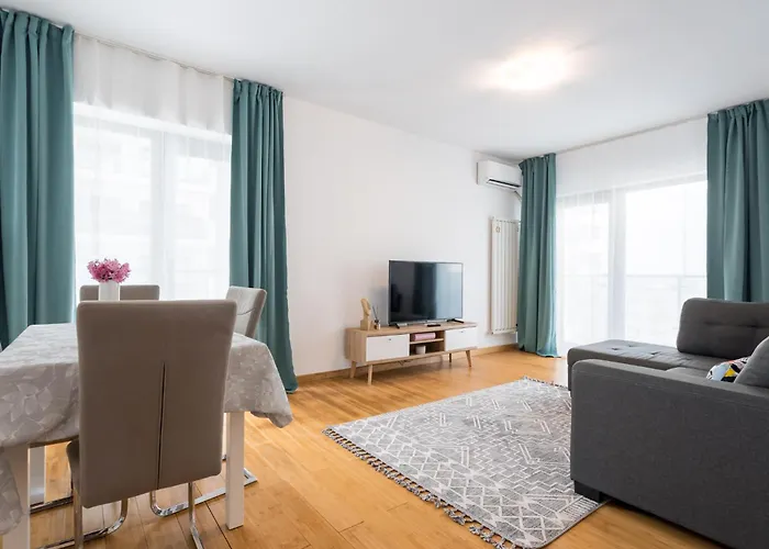 Skyline I 1 Bedroom On Nerva Traian 아파트 *