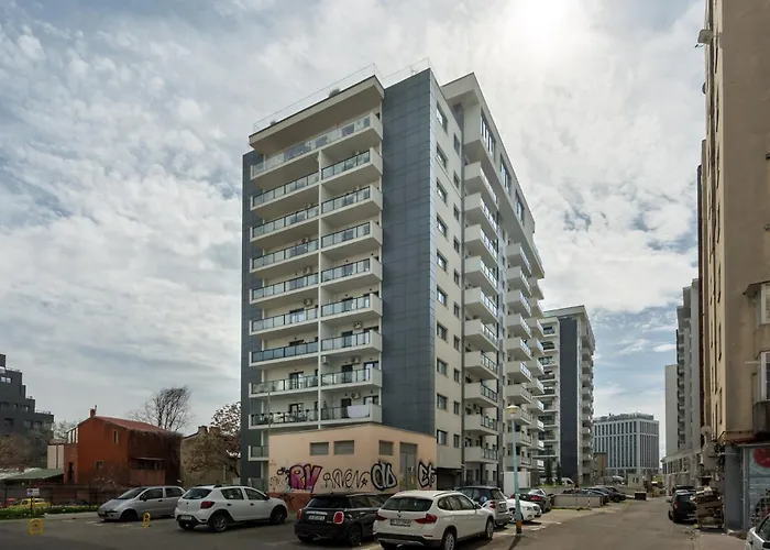 Skyline I 1 Bedroom On Nerva Traian Apartament Bukareszt