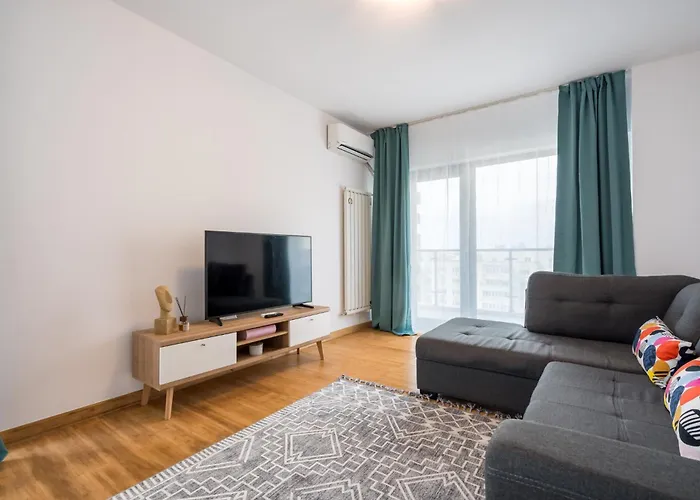 דירה Skyline I 1 Bedroom On Nerva Traian *